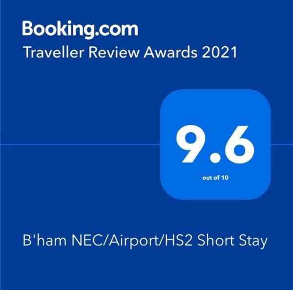 B'Ham Nec/Airport/Hs2 Short Stay Birmingham Exteriör bild